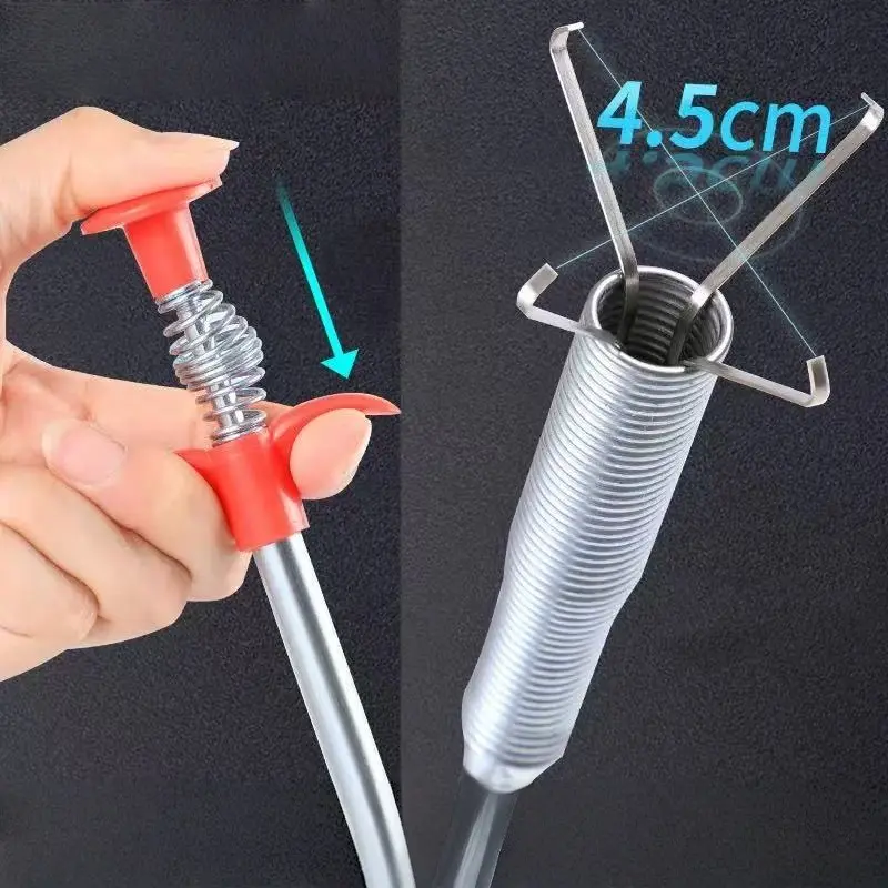 Efficient and versatile sewer unclogger, essential for household pipeline cleaning