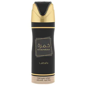 Lattafa KHAMRAH Perfumed body spray/deodorant 200 ml. Body Care Vanilla Floral Comfort