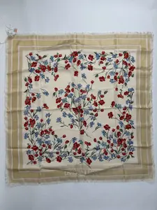 Pre-owned Dior 90 × 90 cm Square Scarf