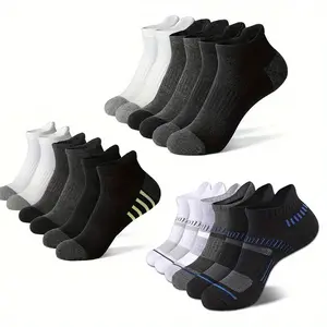 15/20Pairs Large Size Mesh Breathable Socks Wholesale Basketball Sports Socks Spring Summer Men's Short Boat Socks