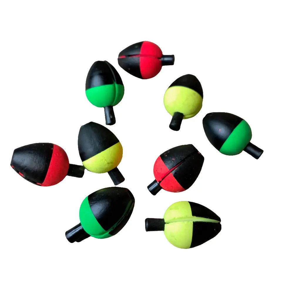 Small Fishing Floats 1 inch foam bobbing float multi-pack