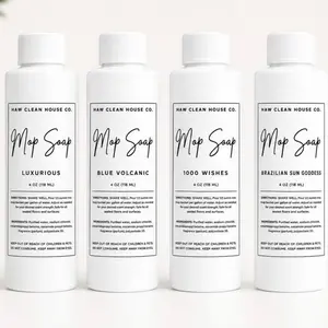 H&W Mop Soap Sample Pack, Household Floor Cleaner for Laminate Floors, Effective Cleaner for Spring Cleaning