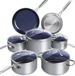 PFAS-Free Ceramic Non-Stick Cookware That Cooks Evenly and Cleans Easily (12-Piece Set) PFAS-Free Ceramic Non-Stick Cookware That Cooks Evenly and Cleans Easily (12-Piece Set)
