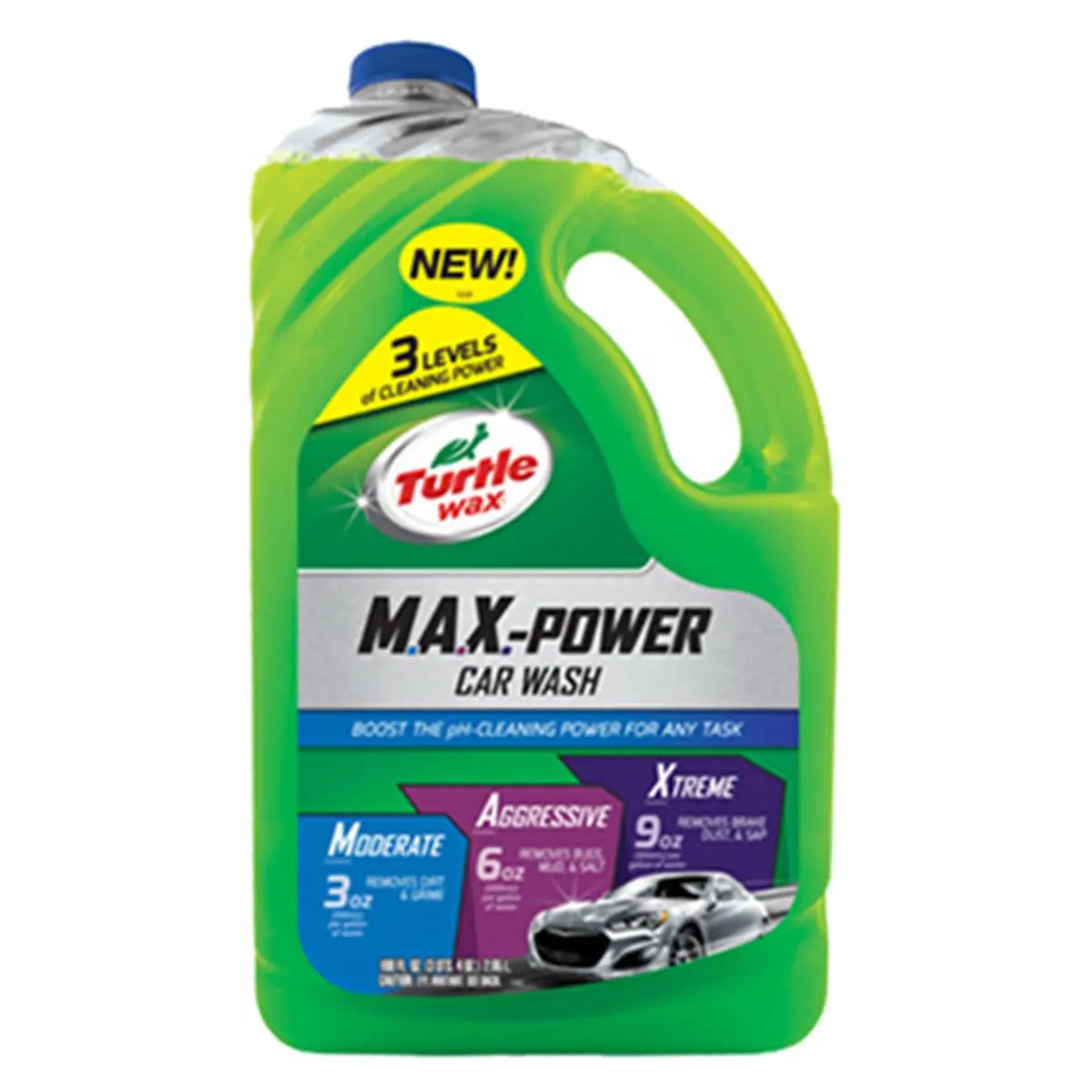 Turtle Wax 100oz Power Car Wash Liquid Wax - Easy-to-Use Automotive Cleaning Solution with Convenient Bottle, Affordable Prices, Durable and Reliable Performance