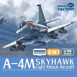 Magic Factory 5002 1/48 Scale A-4M Skyhawk Light Attack Aircraft Assembly Model Kit