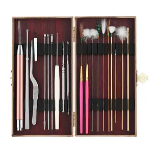 Ear massage tool gift, excellent gift choice, helps you relax and relieve stress. Traditional Chinese ear massage gift set of 20 PCS