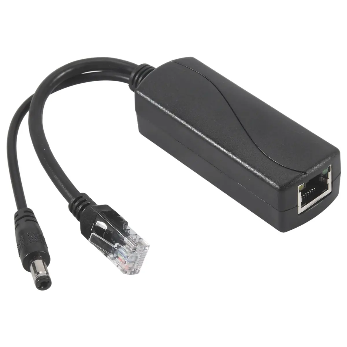 PS5712TG Gigabit PoE Splitter, 10/100/1000Mbps RJ45 Port, Supports IEEE802.3 Af/At (30W), 12V Power Output, DC Output, Automatically Detects Power Supply, Economical and Practical for Expanding Wireless City, Expand Wireless City