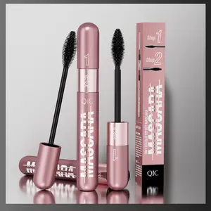 Dual Action Lash Mascara - 2-in-1 Volume & Long Lash Cosmetic, Curling, All-Day Stay, Smudge-Proof, Beginner-Friendly, Daily/Date Use, 2026 Viral Flawless Eye Makeup, Volume Mascara