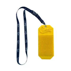 C Sponge - Marine-Grade Silicone Sponge with Quick Disconnect Lanyard for Tough Cleaning for Boats, hands. outdoor gear Odor-Resistant