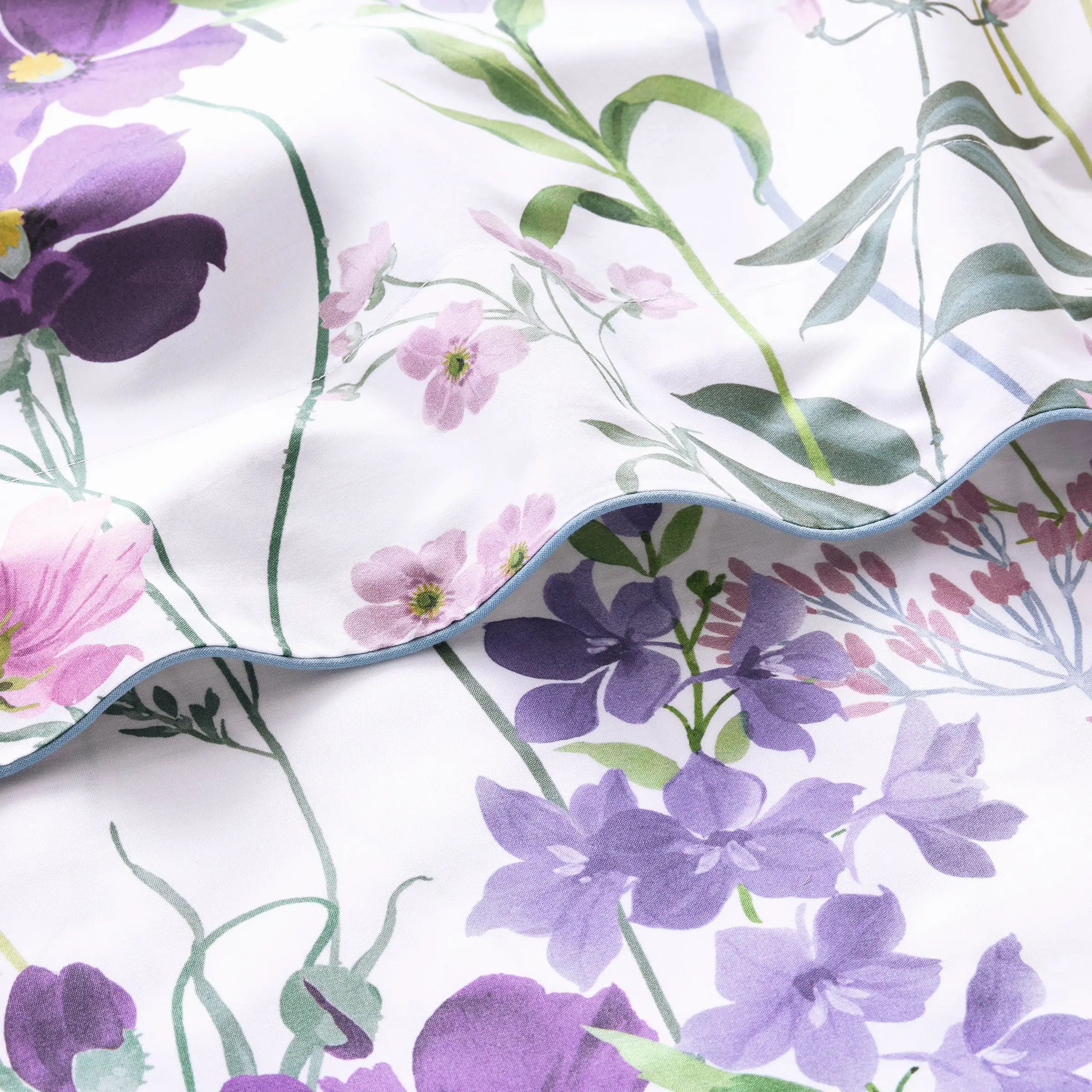 Éphémère 100% Organic Cotton Percale Flat Sheet