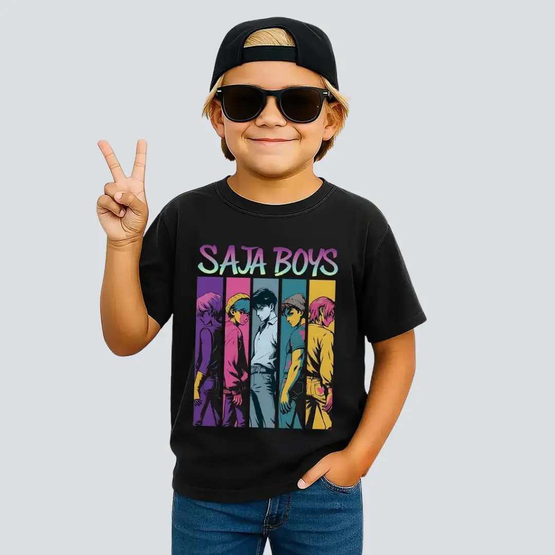 Saja Boys Shirt, Kpop Demon Hunters Shirt, Kpop Listener Gift, Saja Boys Huntrix Shirt, Mira Pullover For Zoey Tee, Jinu Tee, Rumi Fan Shirt