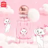 MINlSO Disney Marie Eau de Parfum for Women - SweetFloral & Fruit Scent with Cute Pom Pom, 1.69 Fl Oz/50ml