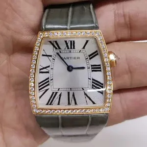 Cartier La Doña 27x29mm 18K Rose Gold with Factory Diamond Bezel (Ref. WE600551) WHT031929