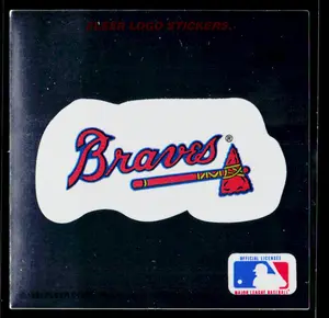 Atlanta Braves 1991 Ultra Team Logo Stickers #NNO Atlanta Braves