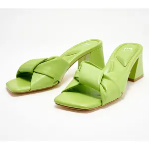 Marc Fisher LTD Twist Knot Leather Sandals - Calia