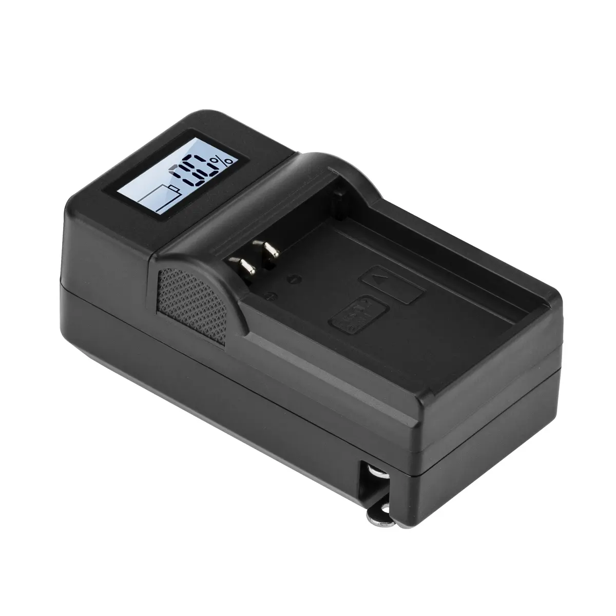 Green Extreme Compact Digital Camera Smart Charger with LCD Screen, Plug-In Charging Accessory for Olympus BLN-1 Cameras, Accessories