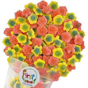 SOUR ASSORTED FLOWER GUMMY 1 LB BAG