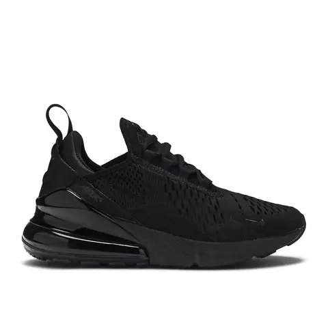 Women's Nike Air Max 270 Black/Black-Black (AH6789 006)