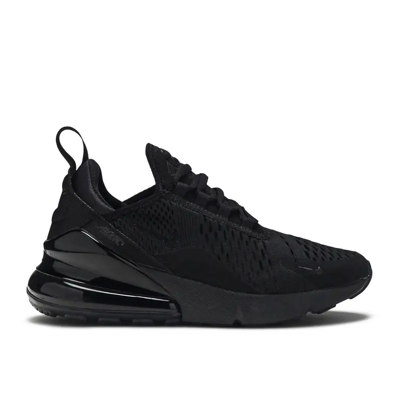 Women's Nike Air Max 270 Black/Black-Black (AH6789 006)
