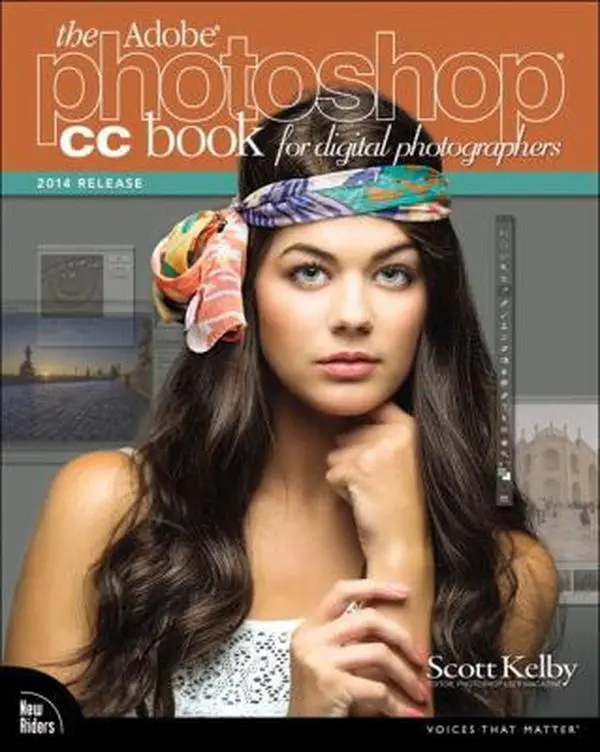 USED-The Adobe Photoshop CC Book for Digital Photographers 2014 (Voices That Matter) by Scott Kelby (Paperback)