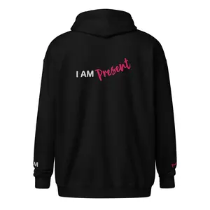 I AM PRESENT Sacred Stitch EMBROIDERED Hoodie