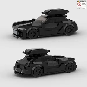 Car Model Building Toy Set, 351 Pieces Race Car Kit, Classic Travel Style, Kids Learning & Play 3D Puzzle Game, Unique Parent-Child Gift