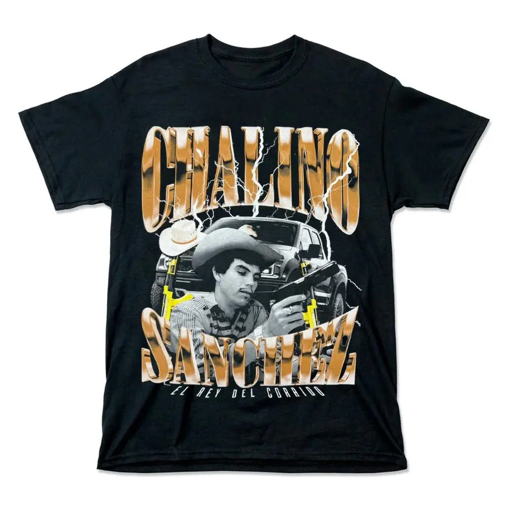 Chalino Sánchez Florita Del Alma Corridos Vintage T Shirt XY080705