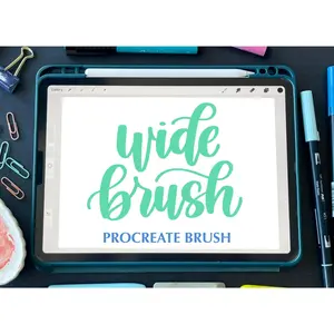 HLD Wide Procreate Brush
