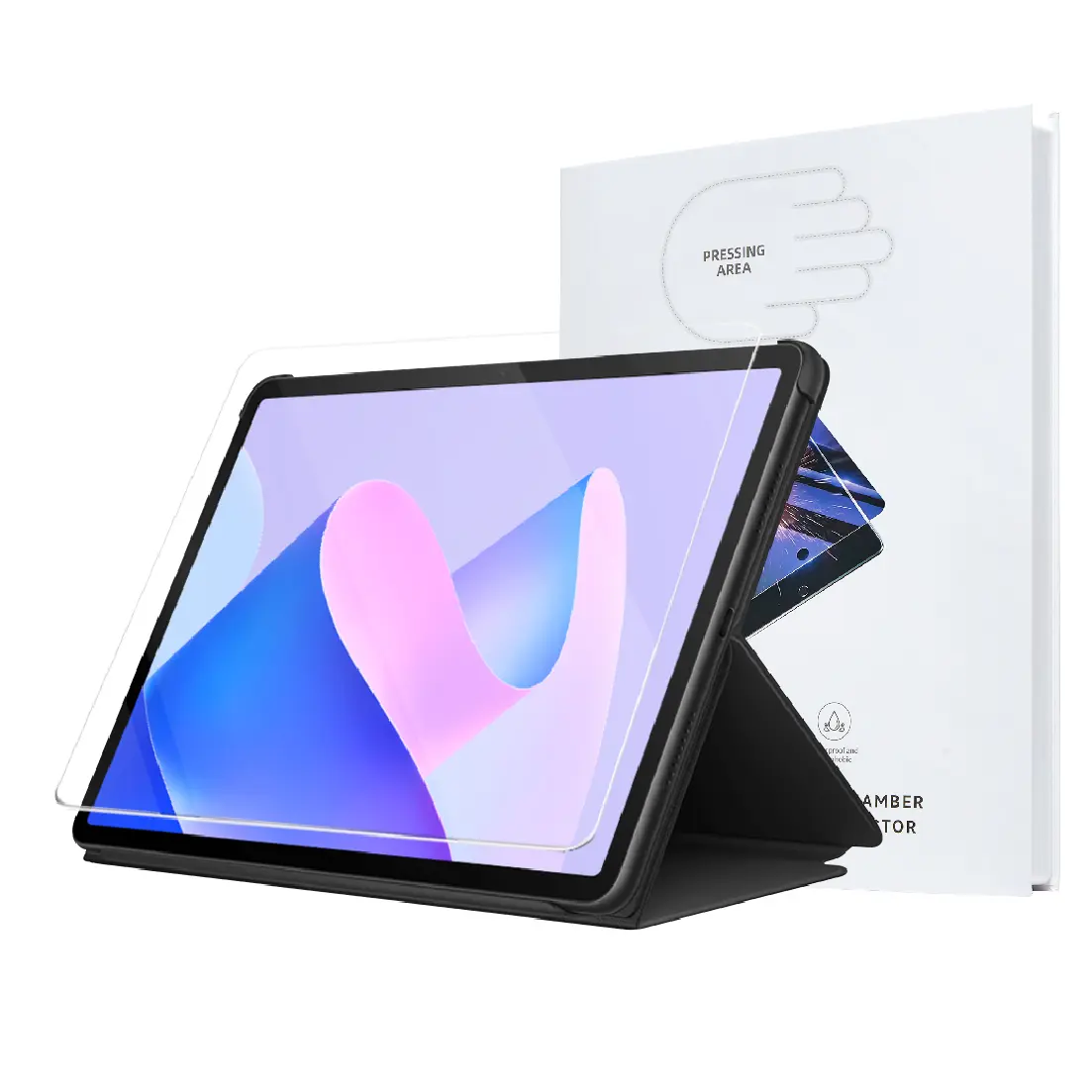 1.5 Pack Moth-Eye Nano Glass Screen Protecto ForiPad 8.3/10.2/10.5/10.9/11/12.9/13 inch, Anti-Scratch, 9H Hardness, Anti-Glare + Anti-Reflective Moth Eye Screen Protector