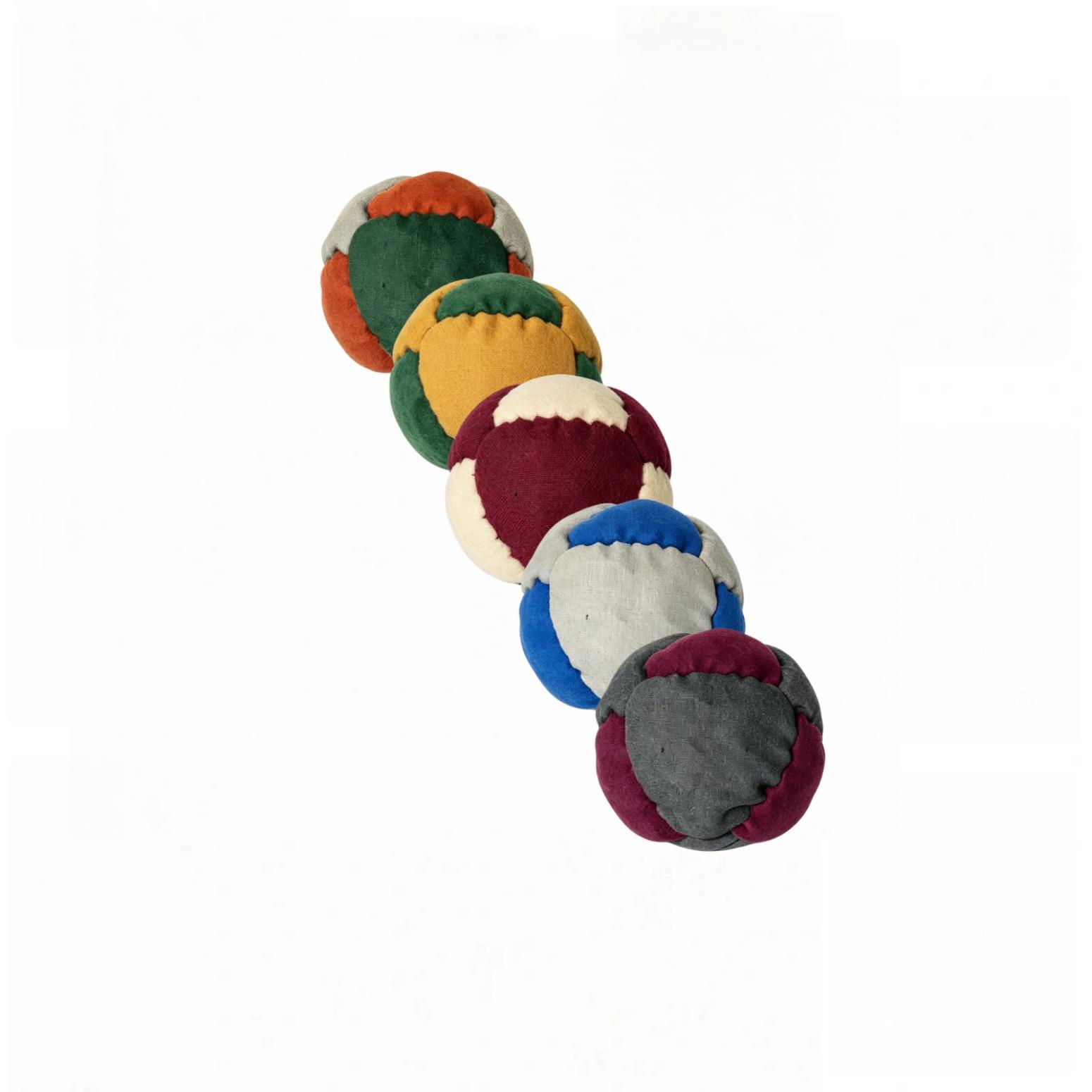 Colorful Plush Hacky Sack Footbags, Soft Durable Kick Balls for Kids Adults, Perfect for Outdoor Camping, Backyard Games, Improve Balance and Coordination