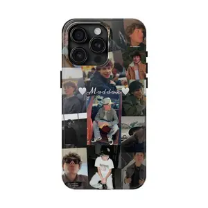 Maddox Batson Themed Two-In-One Drop-Resistant Mobile Phone Case for iPhone17-12Pro Max Pro Plus and Samsung S25 24 23 Protection Safety