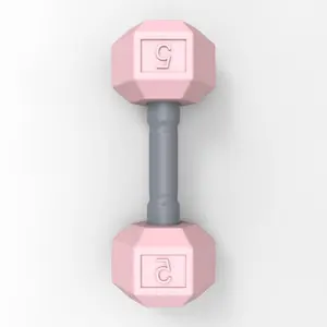 New Creative Mini Plastic Baby Dumbbell Ornament Set, Cute Miniature Decor Props