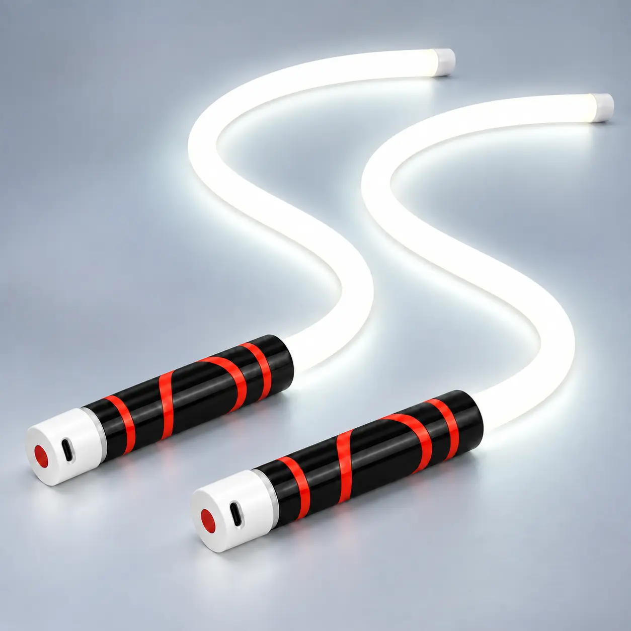 Bendable LED Flashlight Stick – Rechargeable Flexible Inspection Work Light for Under Hood,Auto Repair,Garage,Maintenance,Camping and Roadside Use