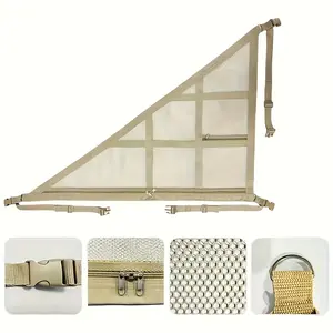 Car Ceiling Organizer Mesh Bag Adjustable Roof Storage Net Durable In-Car Finishing Net Space-Saving Interior Storage Solution