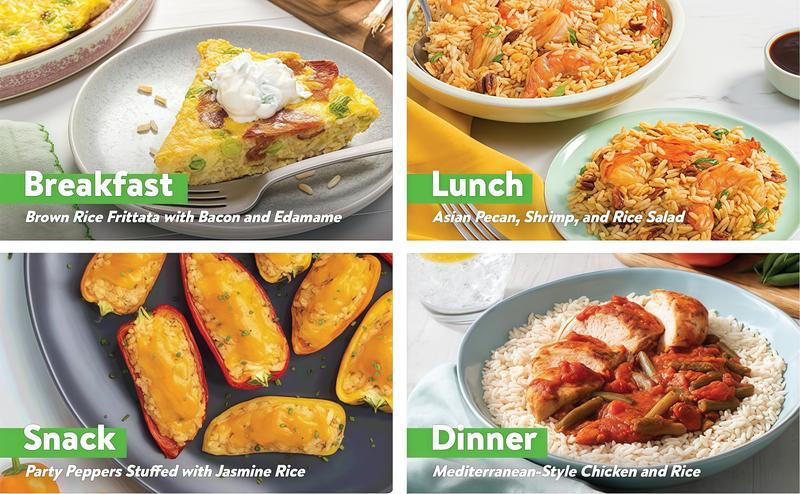 White Rice, Instant White Rice for Quick Dinner Meals, 28-Ounce Box