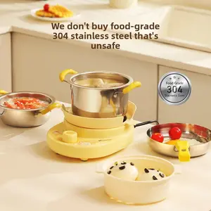 Parent-Child Real Mini Cooking Kit | Educational Toddler Chef Set, Edible, Family Fun, Perfect Gift