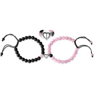 Couples Bracelets His and Her Matching Bracelets for Couple Gifts Bracelets