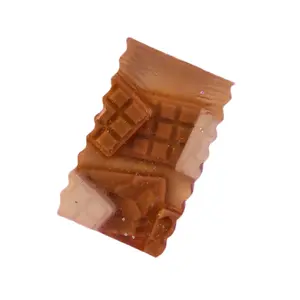 Chocolate Drizzle Handmade All Natural Goat Milk & Shea Butter Soap/Makeup Brush Cleaner. Cute Handcrafted Soap. Yoni Soap Bar kitty Moisturizing Cleanser Body Care Gentle