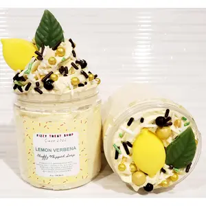 Lemon Verbena | Fluffy Whipped Soap | Sugar Scrub