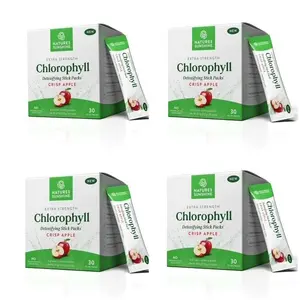 4 Pack: Crisp Apple Chlorophyll Sticks