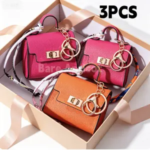 Mini Kelly Bag Charm 3PCS - Perfect Gift for Mom, Mini and Cute, Ideal for Organization, Purse Accessories, Delightful Addition to Any Bag