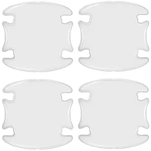 Clear Car Door Handle Scratch Protector Stickers, Invisible Anti-Scratch Film for Door Bowls