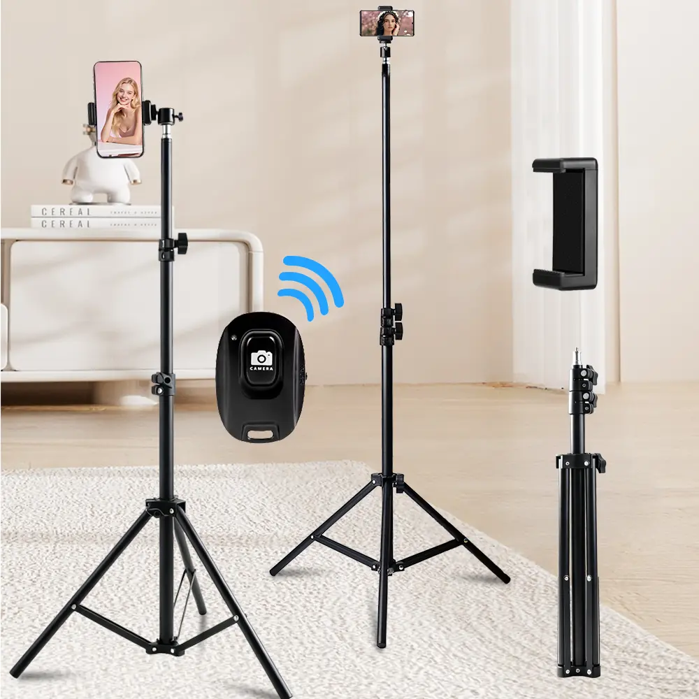 [US Warehouse] Magcubic Universal Prolector Stand 160CM Retractable 14 Screw Portable Floor Tripod Stand MountFor Magcubic HY300 Pro Porjector, Camera Traveling Products