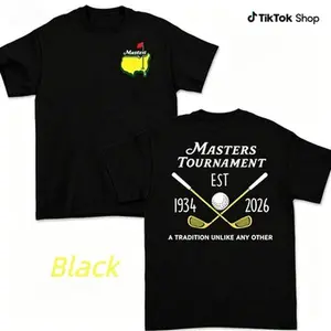 Masters Tournament 2026 EST 1934 Shirt For Men For Women, Stylish Trendy Golf Fan Apparel, Premium Cotton Classic Fit Collector Gift, Pullover