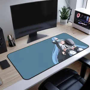 Esdeath Akame Ga Kill Minimalist Desk Mat Mousepad, Gaming Mat, Anime Desk Mat, Large Mouse Pad, Computer Desk Pad