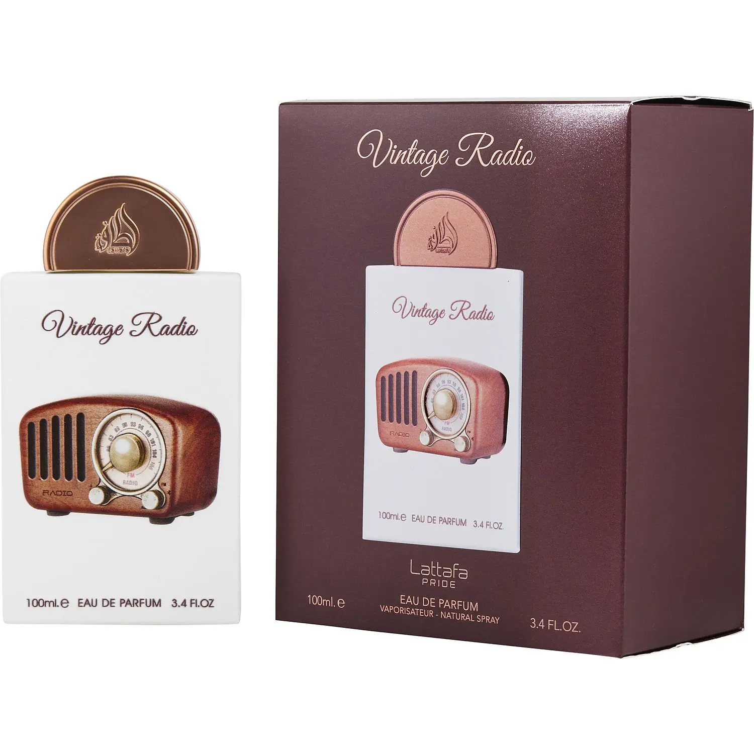 Lattafa Pride Vintage Radio By Lattafa Eau De Parfum For Unisex