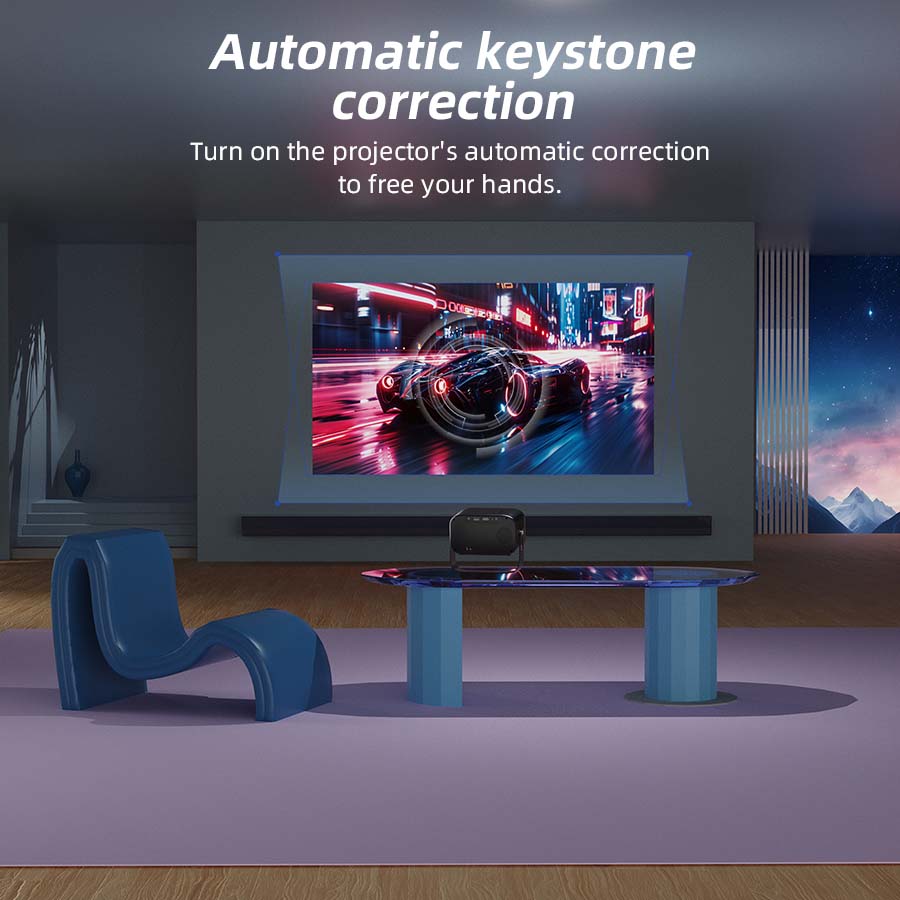 2026 upgraded black projector, Father’s Day gift, supports 4K/1280p HD Bluetooth projector with built-in speakers, portable summer outdoor mini movie projector, compatible with laptops, smartphones, smart TVs, Xbox, PS5, ideal birthday gift, USB flash dri