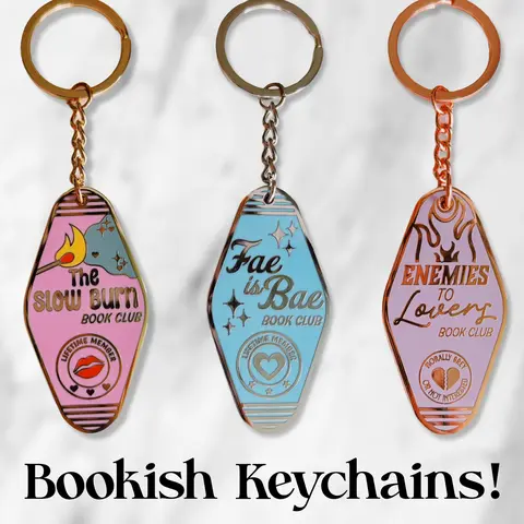 Trope Keychains in Hard Enamel and Various Styles