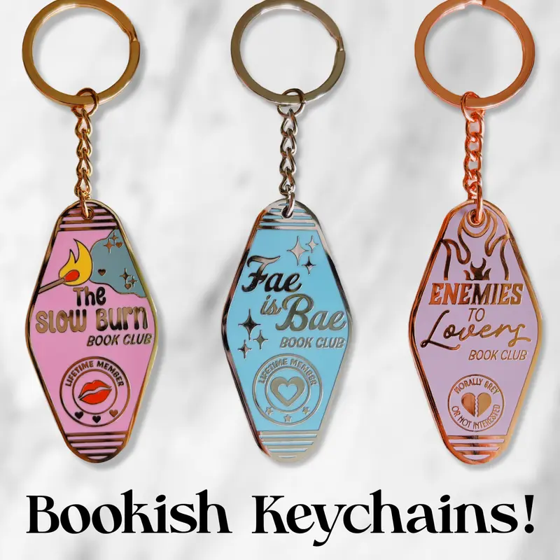 Trope Keychains in Hard Enamel and Various Styles