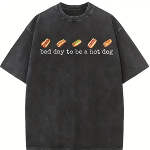 Hot Dog Shirt, , Bad Day to Be a Hotdog, Funny Retro Hotdog, Women's 4th of July Shirt, Memorial Day Shirt, Labor Day Shirt